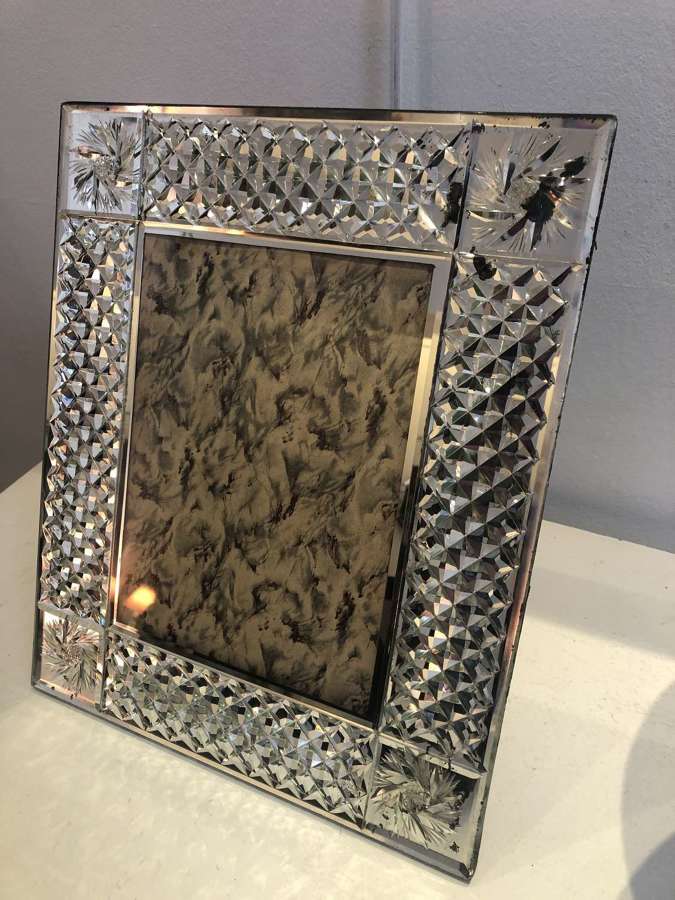 Very large mirrored glass photo frame