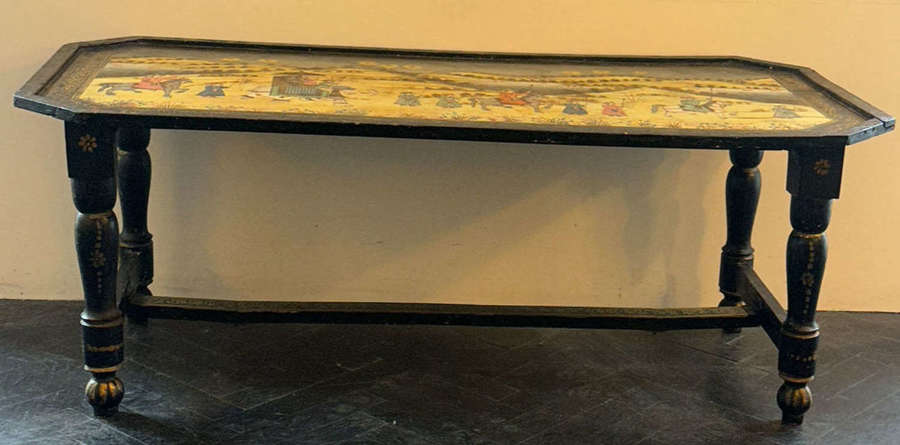 Indian Table with painted top
