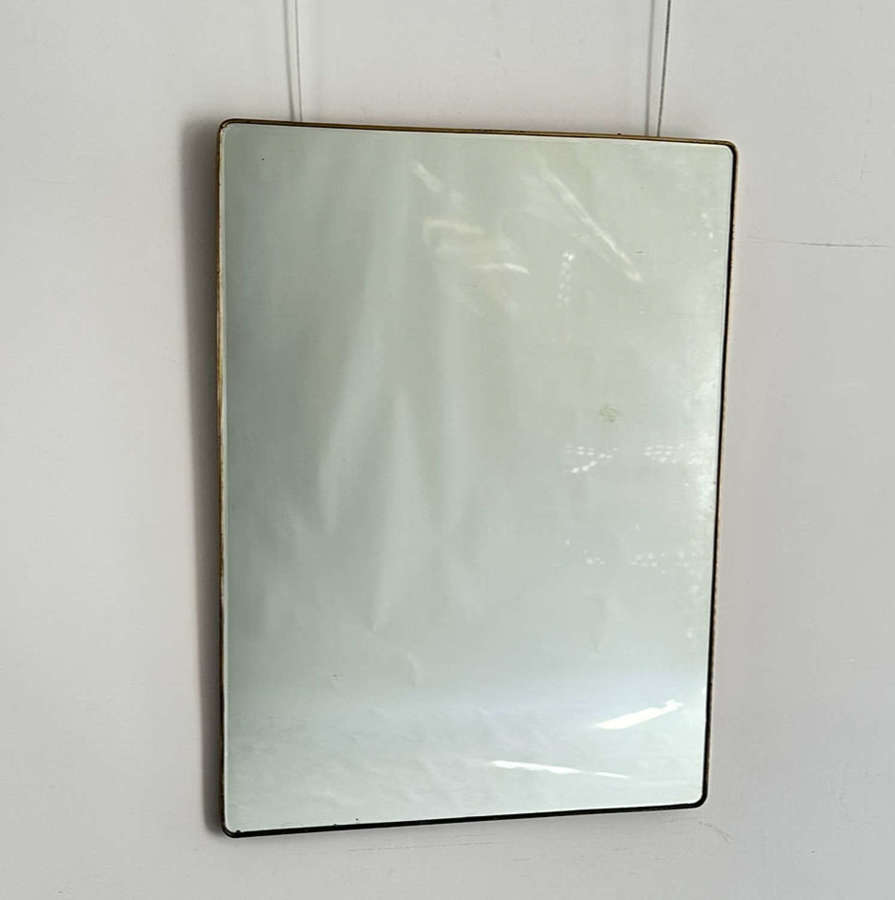 Large Italian mirror with small bevel